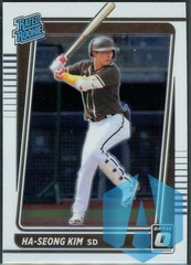 2021 Donruss Optic Ha-Seong Kim Rated Rookie #65 San Diego Padres